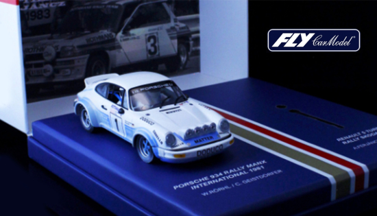Flyslot Porsche 934 Manx International Collector Box